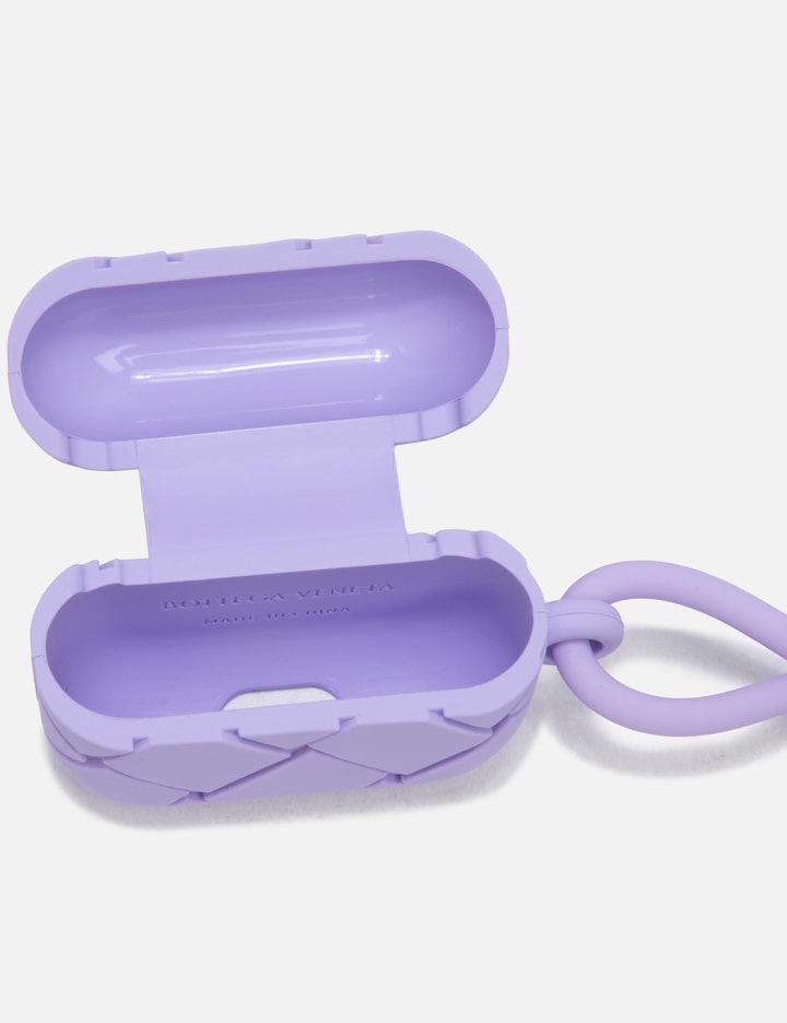 Shop Bottega Veneta Airpods Pro Case In Purple