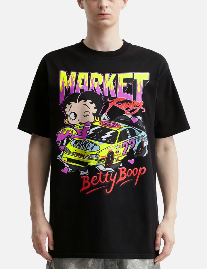 Betty Boop Racing T-shirt Placeholder Image