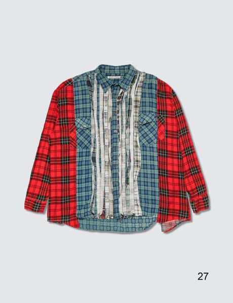 Needles - Ribbon Cuts Flannel Shirt | HBX - Globally Curated  