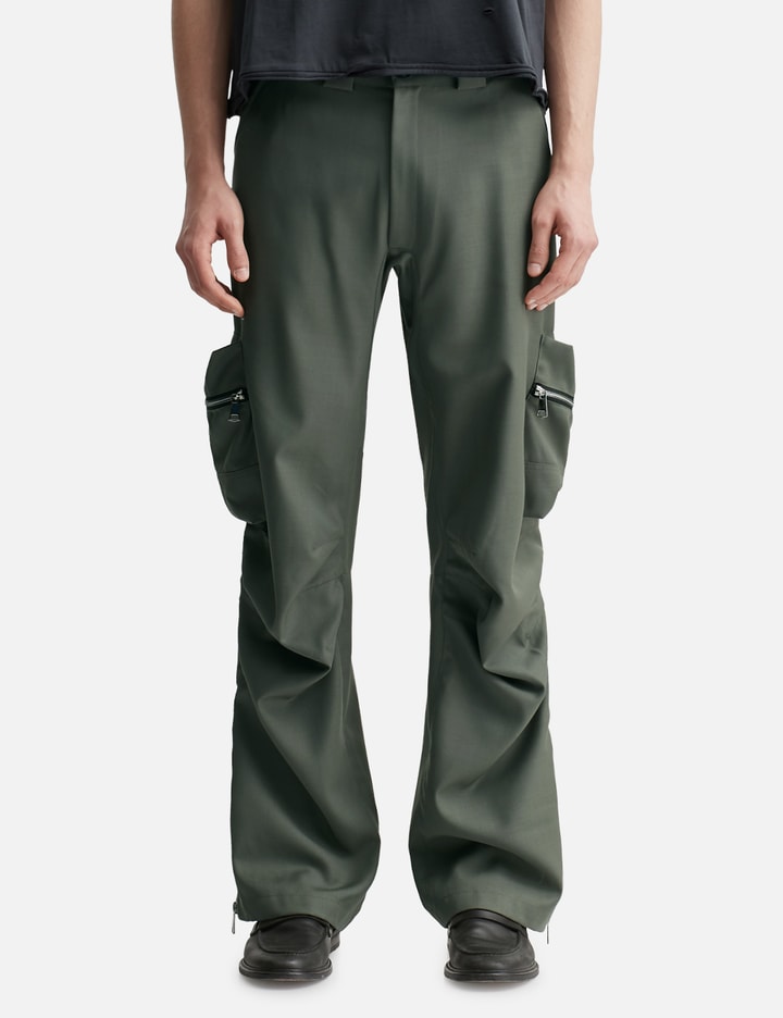 Puppet Theater Technicalist Cargo Pants In Green