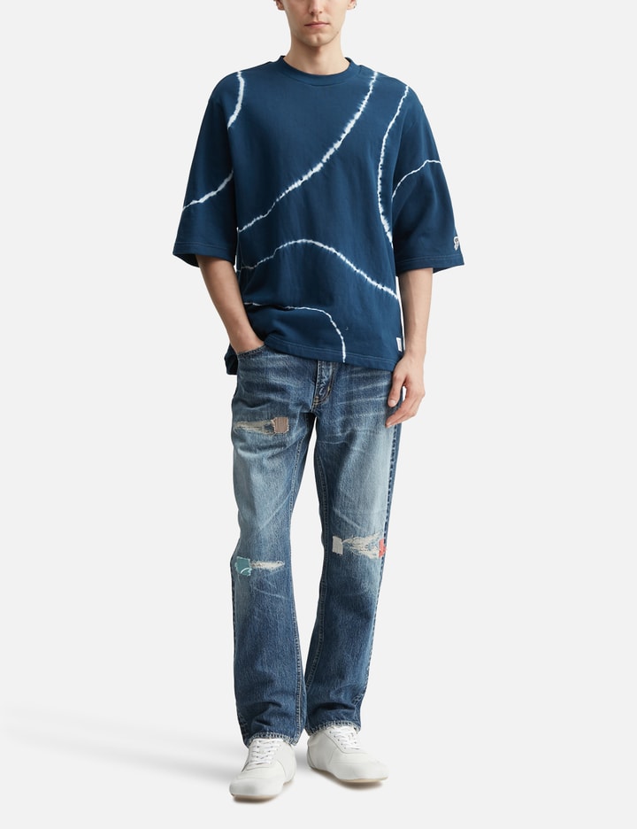 FDMTL Arimatsu H/S Sweat Shirt Rinse