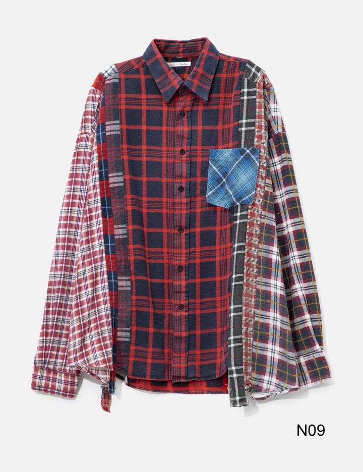 Flannel Shirt - 7 Cuts Wide Shirt view 14