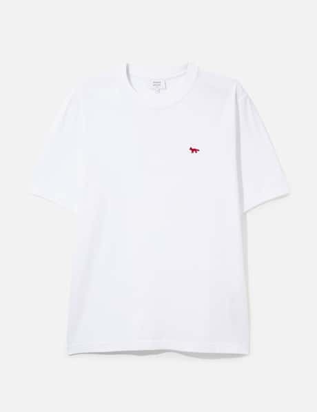 메종 키츠네 Red Profile Fox Comfort Tee-Shirt