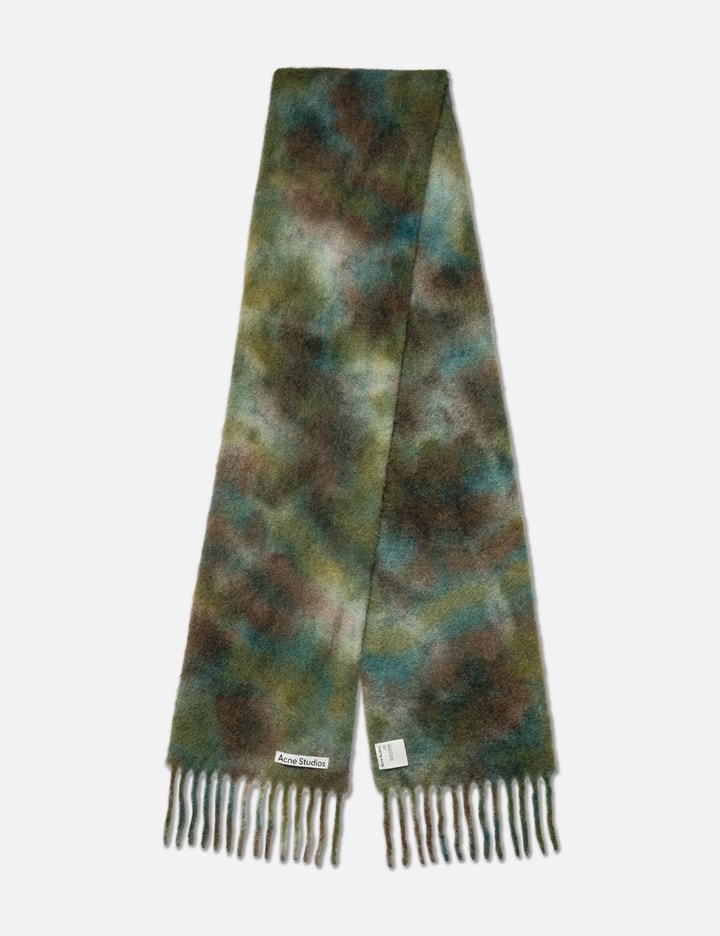 Wool Mohair Tie-dye Scarf Placeholder Image