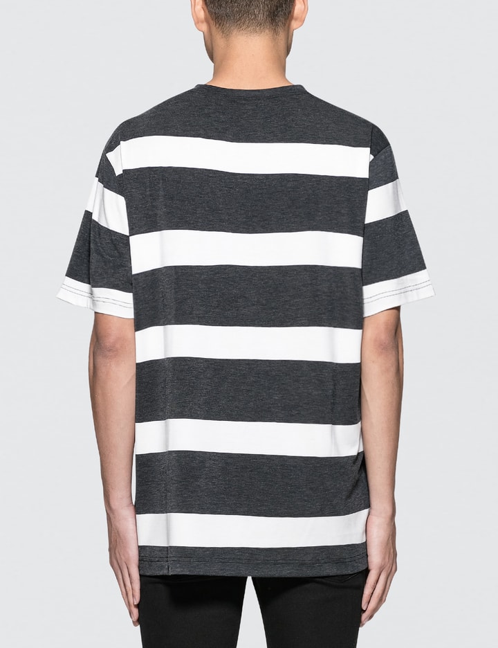 Stripe Print S/S T-Shirt Placeholder Image