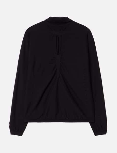 Pinched Wool Knit Polo view 8