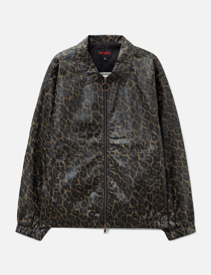 Pleasures Leopard Waxed Jacket