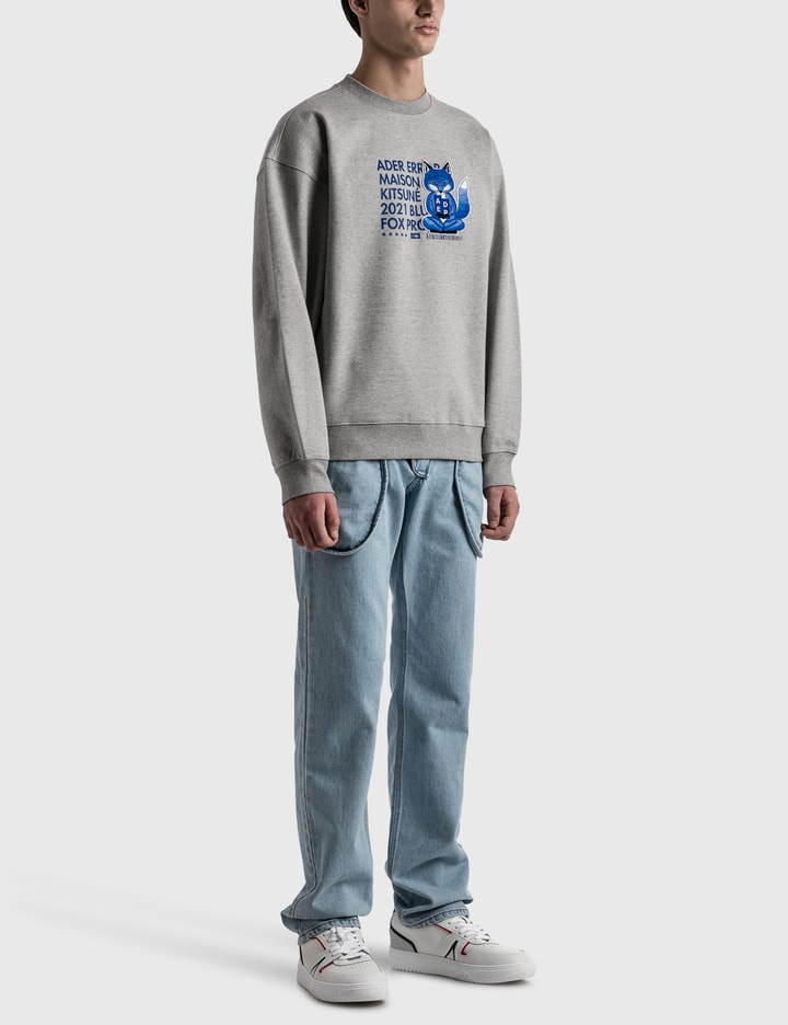 Maison Kitsuné x Ader Error Meditation Fox Sweatshirt Placeholder Image