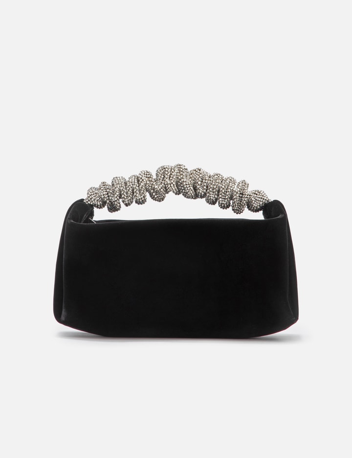 Scrunchie Mini Bag In Velvet Crystal Placeholder Image