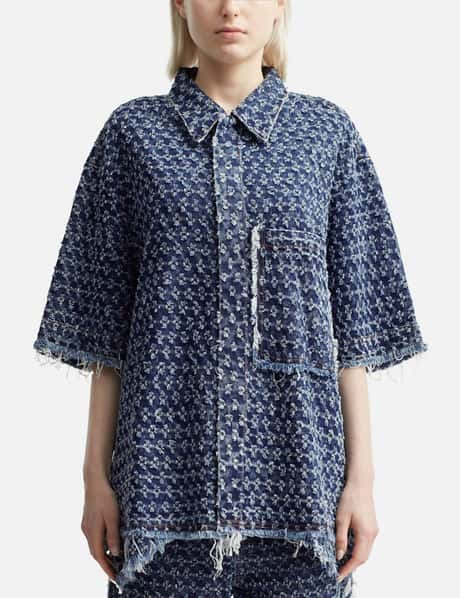 DHRUV KAPOOR Punctured Kimono Shirt