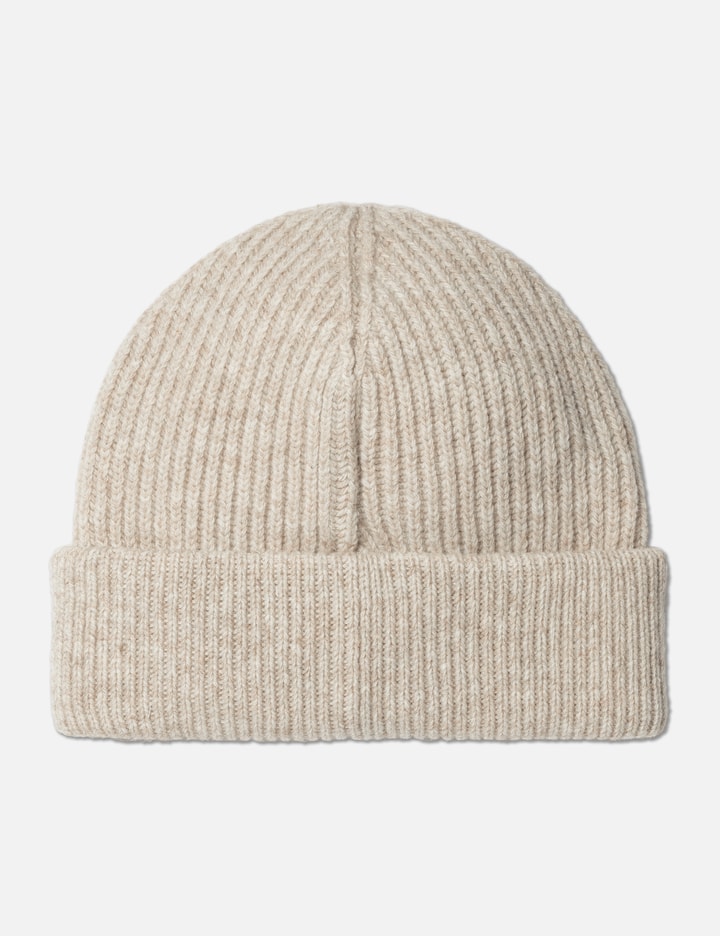 Fitted Wool Rib Knit Beanie Placeholder Image