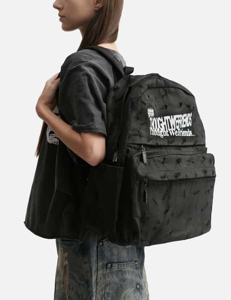"Dante" Waxed Distressed Backpack view 17