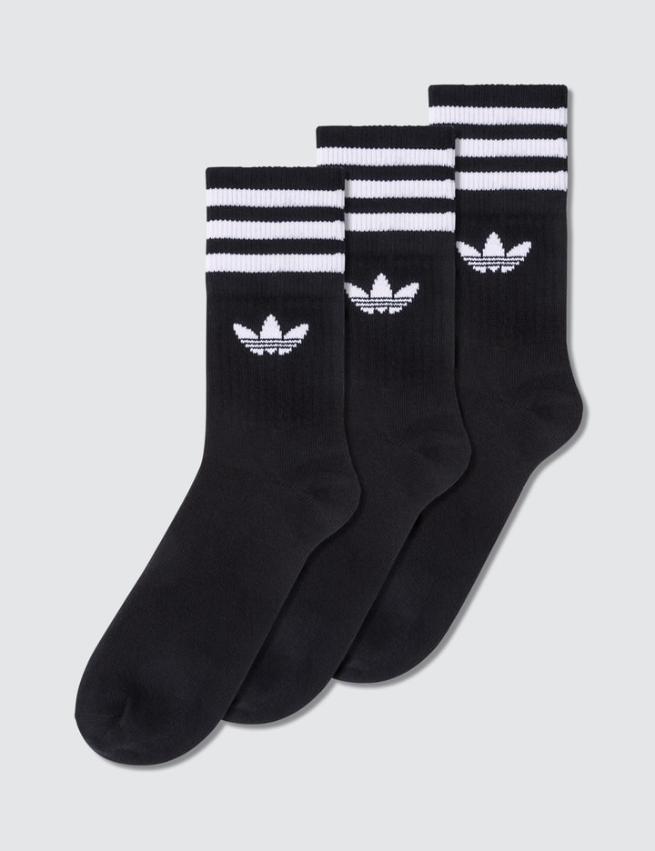 Striped Mid Cut Socks (3 Pack) Placeholder Image