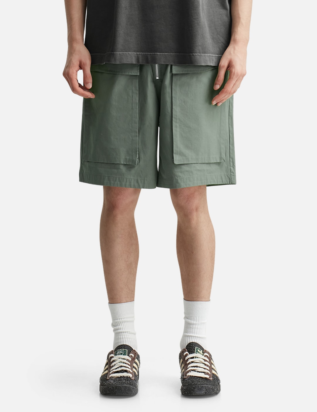 Cotton Cargo Shorts view 12