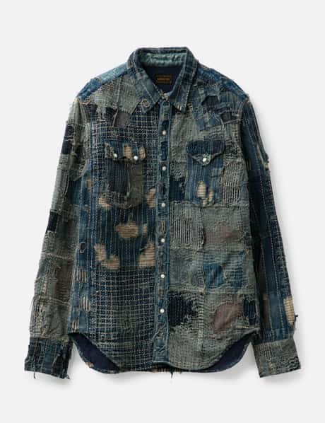 Kapital KAPITAL KOUNTRY BORO DENIM SHIRT (CA681)