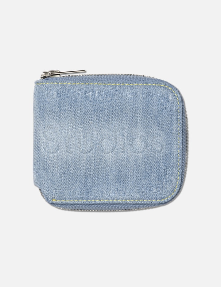 Acne Studios Kei Destroyed Denim Wallet