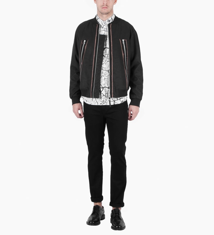 Black Zack Bomber Jacket Placeholder Image