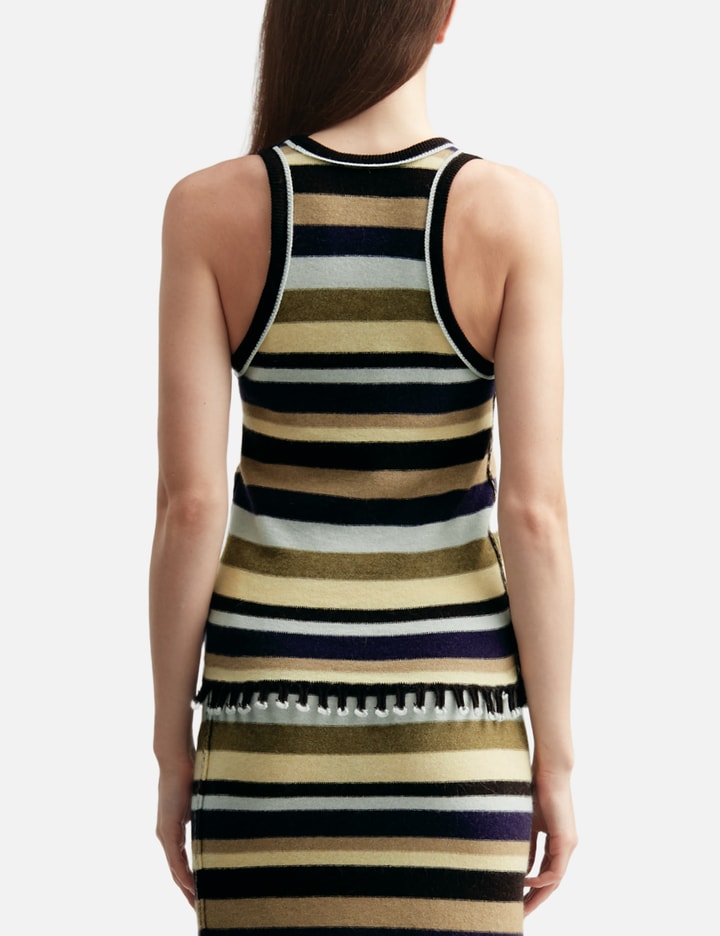 Perverze Mini Fringe Knit Top
