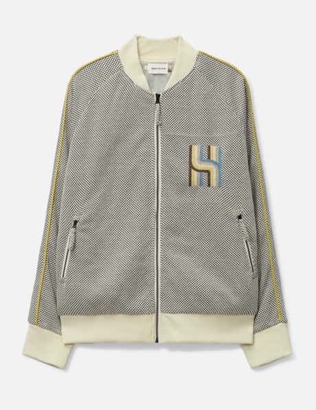 HONOR THE GIFT NOVELTY KNIT TRACK JACKET