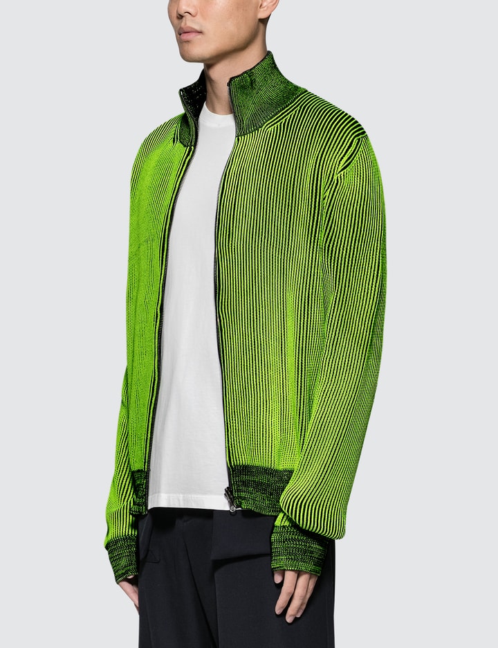 Reversible Knitted Zip up Cardigan Placeholder Image