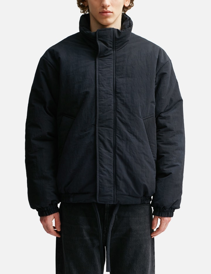 Shop Acne Studios Dyed Puffer Jacket In Blue