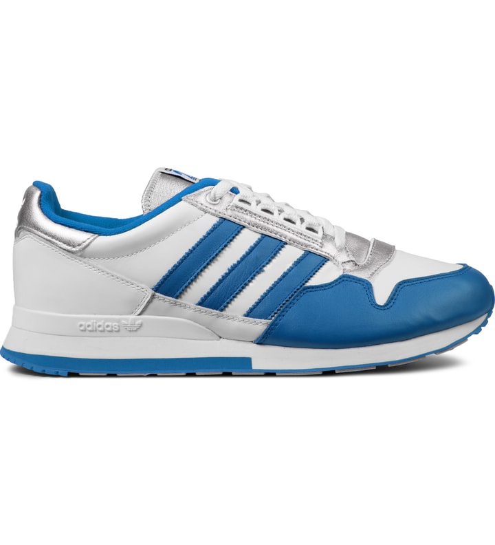 White/Blue ZX 500 OG NIGO Shoes Placeholder Image