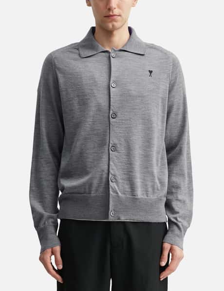 Wool Shirt Collar Ami De Coeur Cardigan view 10