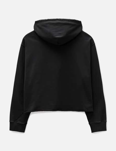 MM6 Maison Margiela Gray Half-Zip Hoodie