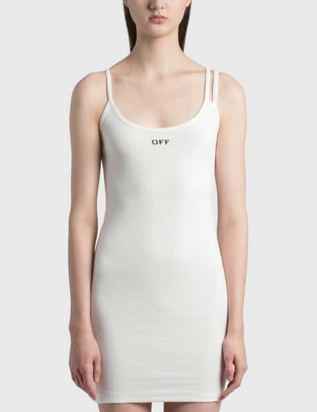 Off-White - Basic Ribbed Dress | HBX