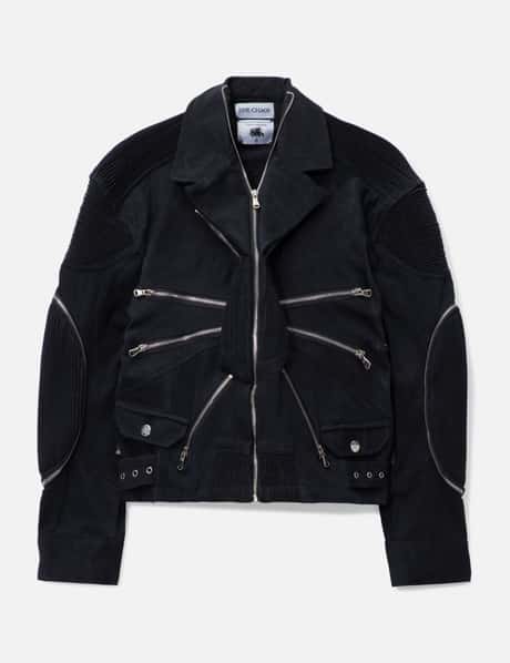 FINE CHAOS Sun of Metal Quilted Denim Jacket
