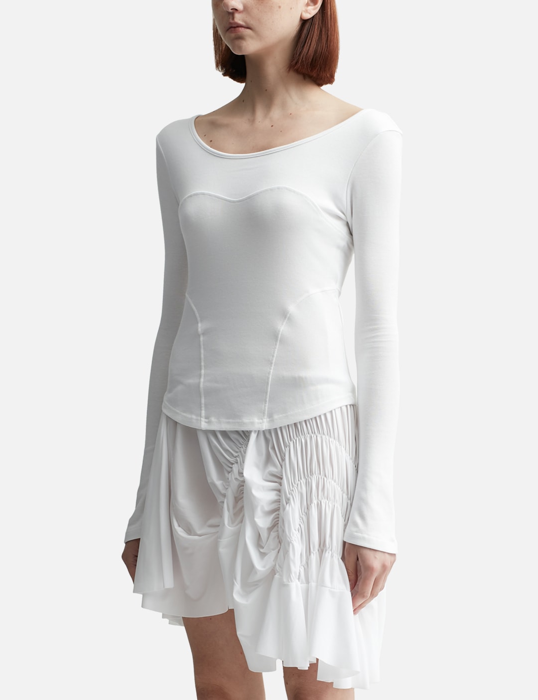 Unbalanced Mixed Dress view 8