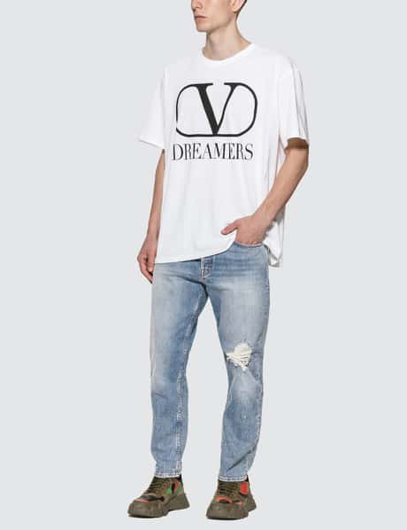Valentino - V Logo Dreamers T-Shirt | HBX - ハイプビースト 