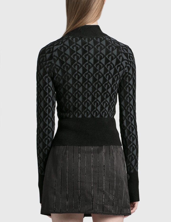 Moon Lozenge Textured Sweater Placeholder Image