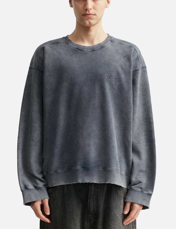 Embroidery Dyed Long sleeve T-shirt Placeholder Image