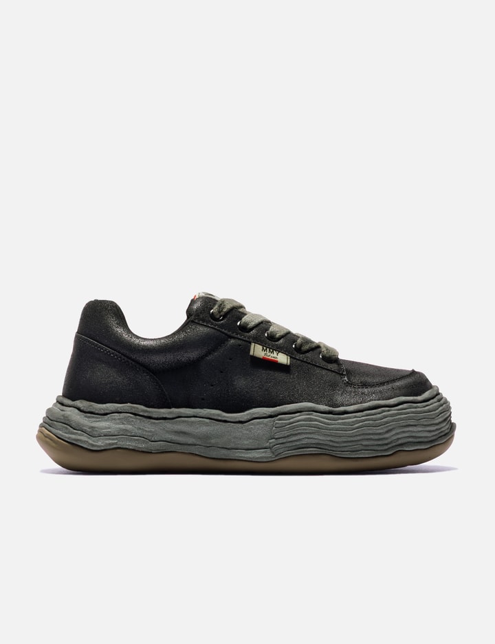 Maison Mihara Yasuhiro Oliver Waxed Suede Low-Top Sneakers
