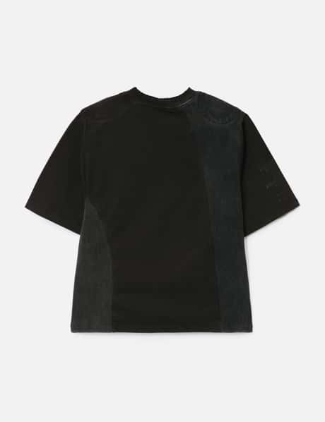Paneled Padded Washed T-Shirt view 8