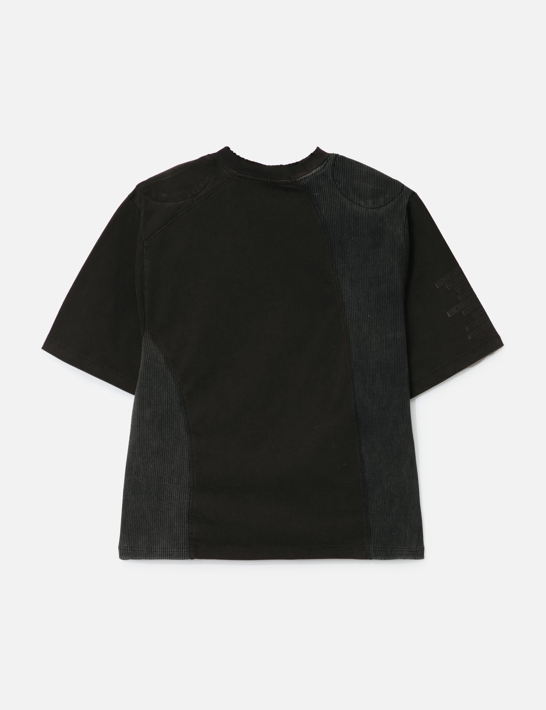 Paneled Padded Washed T-Shirt view 9