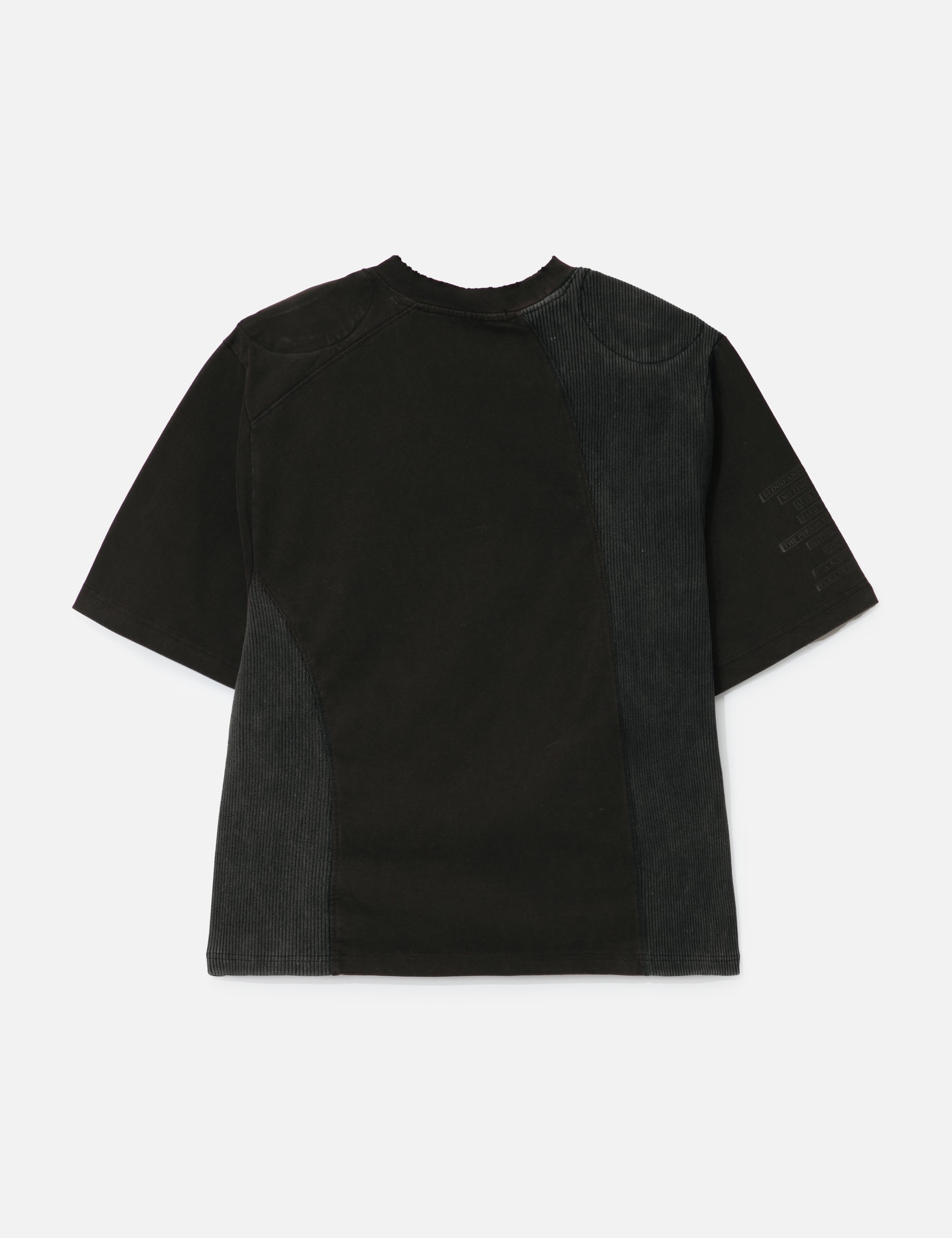 Paneled Padded Washed T-Shirt view 17
