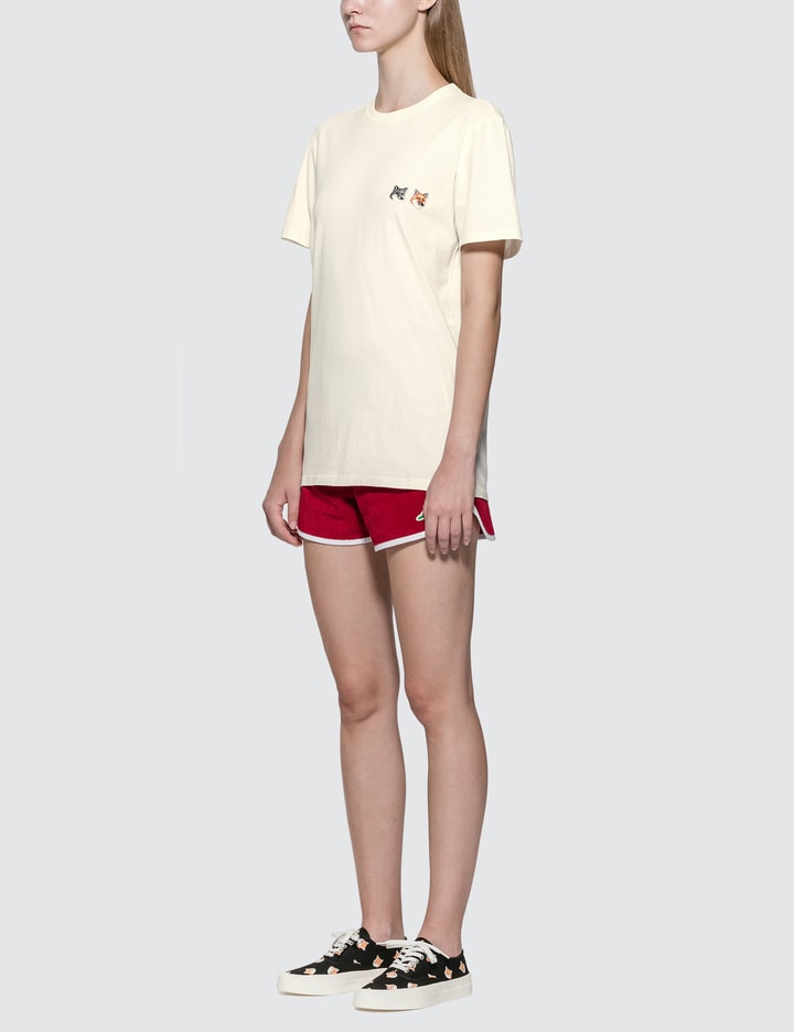 Double Fox Head Patch T-shirt Placeholder Image