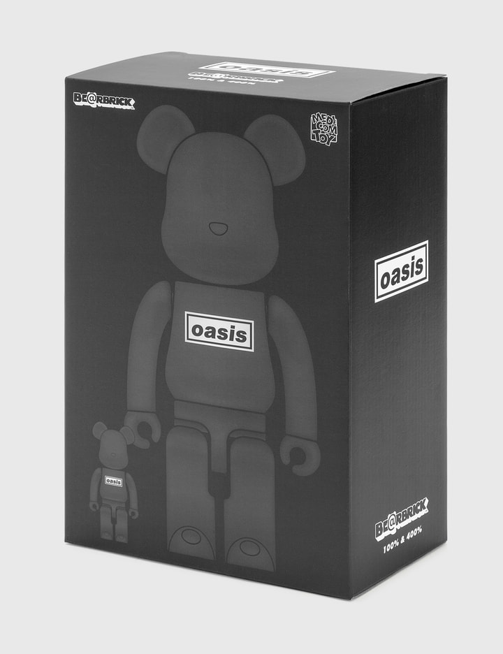 Be@rbrick Oasis Black Rubber Coating 100％ & 400% Set Placeholder Image