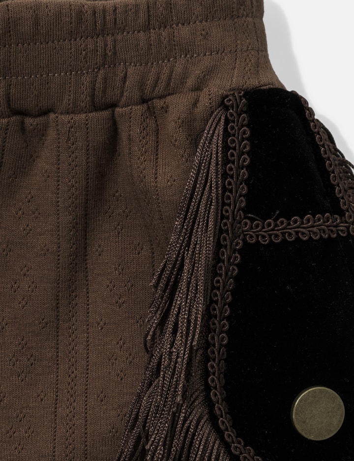 Praying Epaulette Women's Shorts Brown