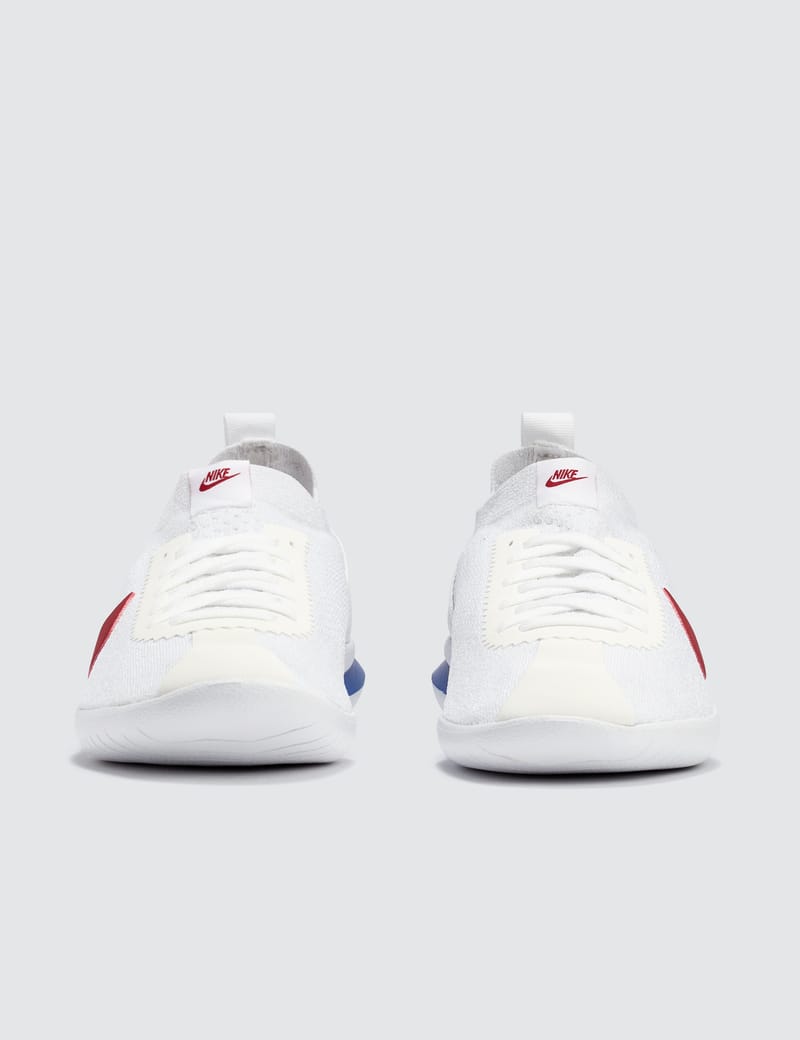 nike cortez flyknit white