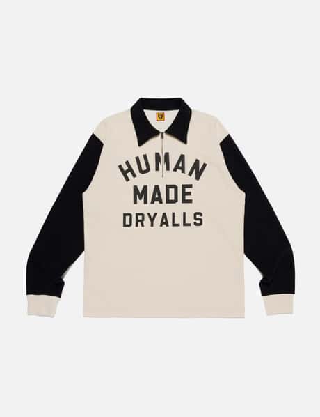 Human Made Zip-Up Long Sleeve T-shirt