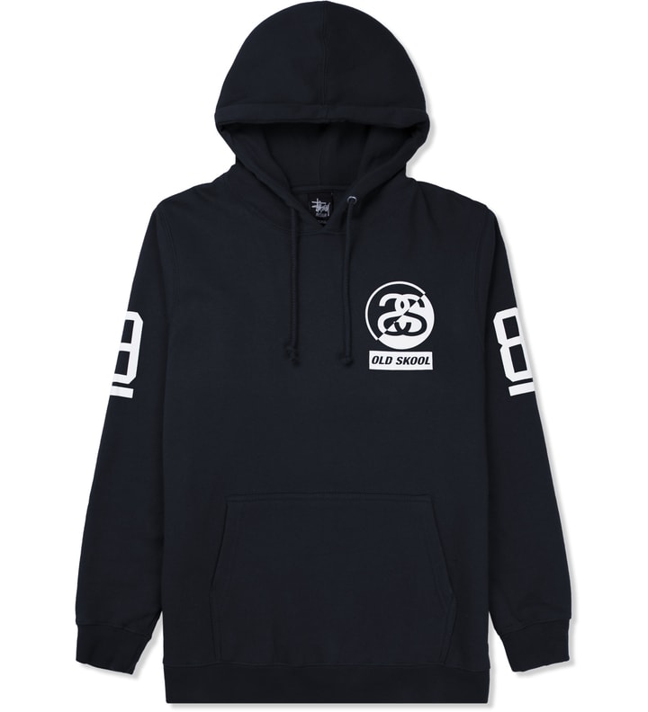 Navy SS Old Skool Hoodie Placeholder Image