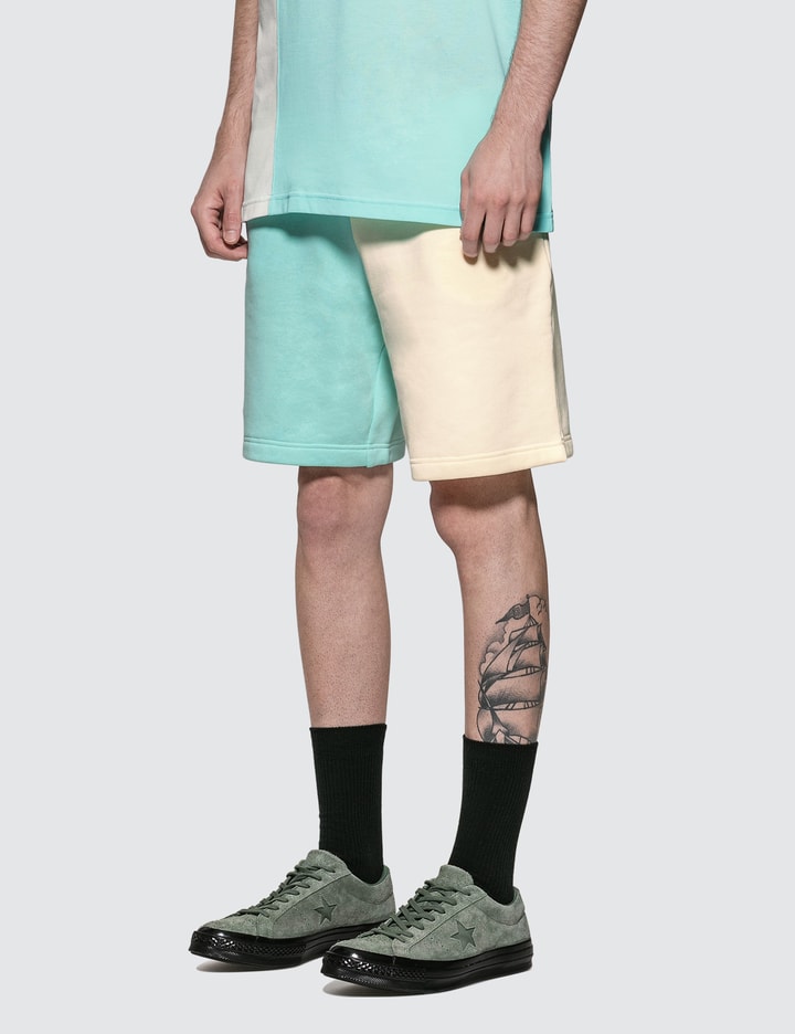 GOLF le FLEUR* x Lacoste Colorblock Jersey Shorts Placeholder Image