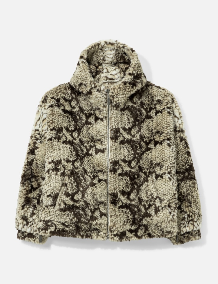 Snakes Jacket 2.0 Faux Fur Jacket With Hood Placeholder Image