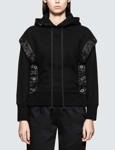 Unravel Project Terry Open Button Hoodie