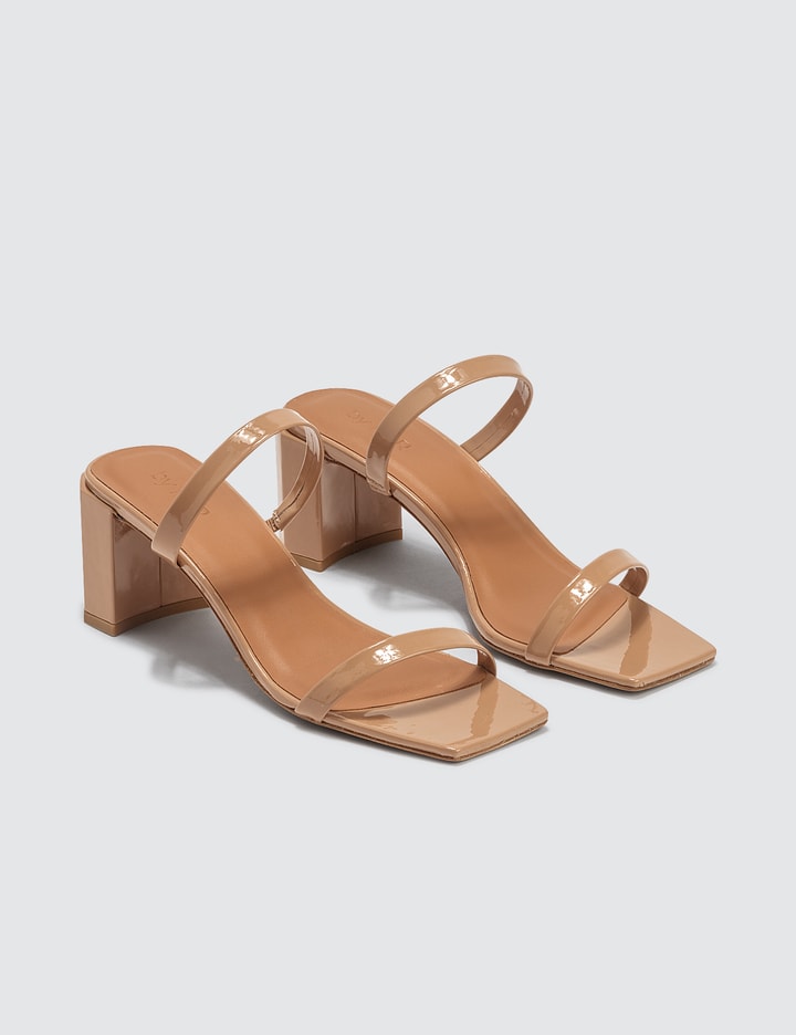 Tanya Nude Patent Leather Sandals Placeholder Image