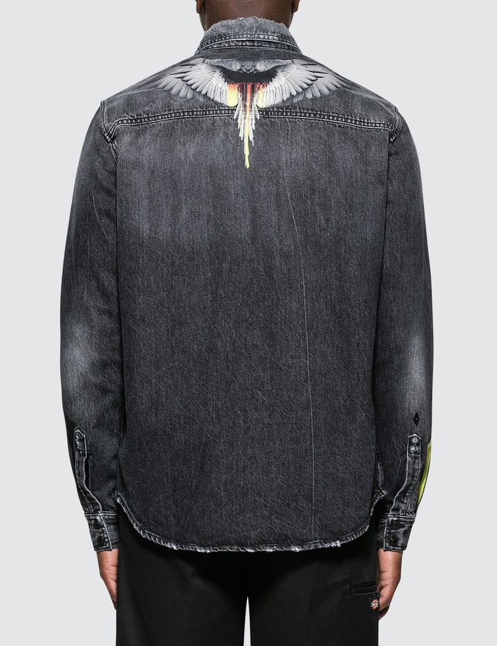 Strong Wash Wings Denim Shirt Placeholder Image