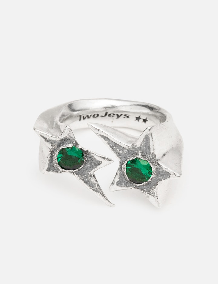 Green Two Stone Ring Placeholder Image